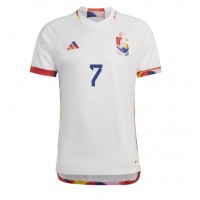 Pánský Fotbalový dres Belgie Kevin De Bruyne #7 MS 2022 Venkovní Krátký Rukáv